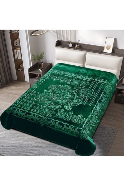 smart home Luxury winter blanket, double-sided system, single size, weight 3 kg - size 220 x 160 cm