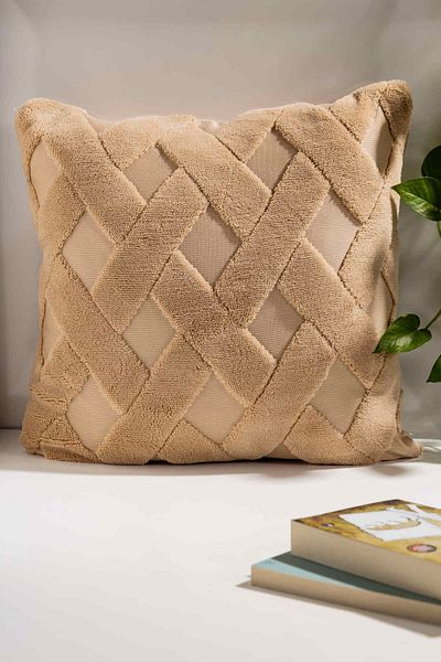 FH finehome Husa de perna Polin cu model diamant 45x45cm
