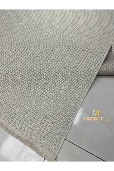 DİLEK HALI SEYRAN HALI LOOPY - 621 - KREM Hav vermeyen özel iplerle üretilen ...