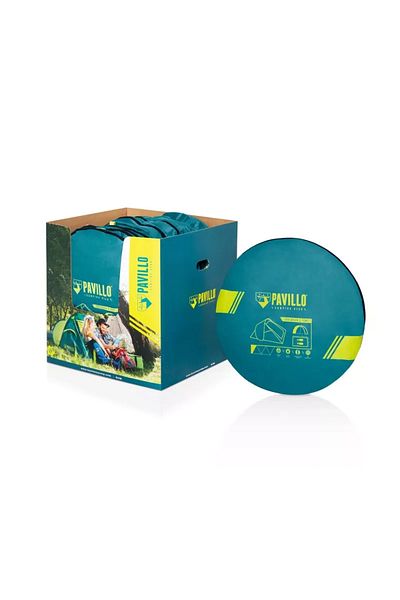 BESTWAY Bestway Pavillo Colkwik 2 Pop-Up Tent - 2.20x1.20x90 cm - Multicolor - 26-68097