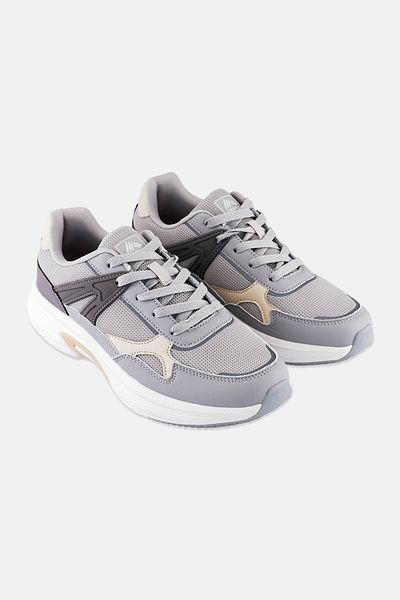 RBX Women Lace Up Outdoor Shoes, Grey