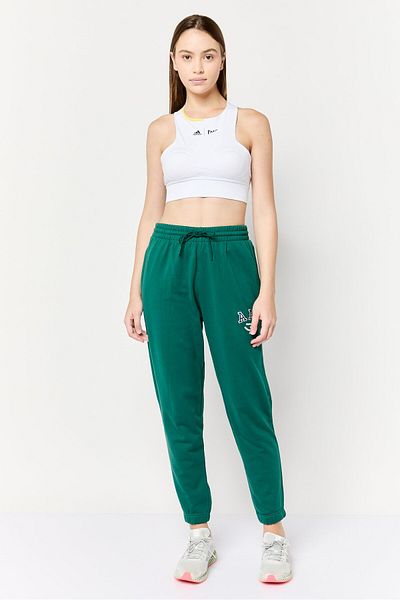 adidas Women Sportswear Fit Outdoor Sweatpants, Green