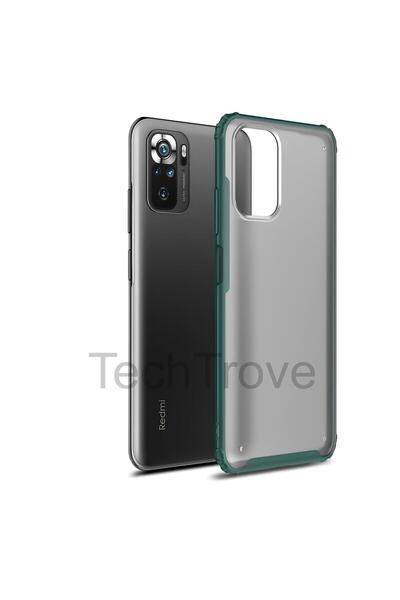 TechTrove Xiaomi Redmi Note 10 Case Extra Protection Transparent Silicone Cov...