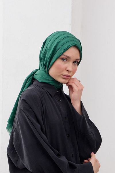 QANU Şal plisat din bambus Benetton