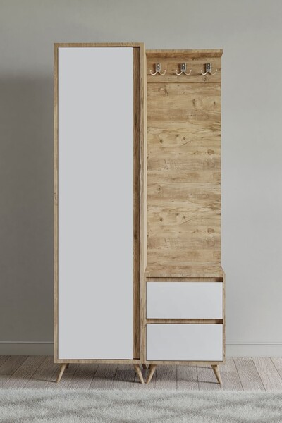 Genel Markalar Gizz Portmanto Atlantik Çam-beyaz