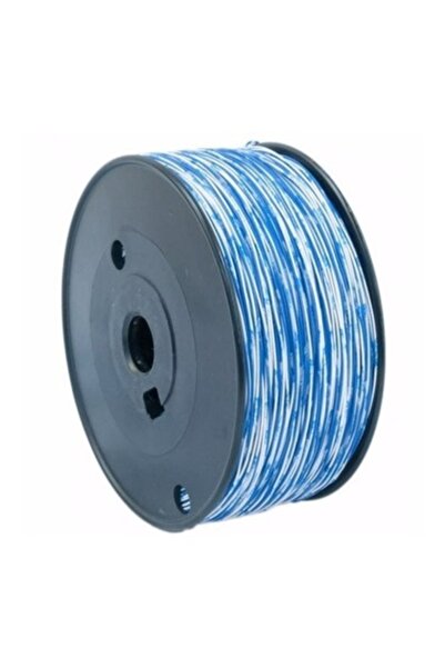 Telsan 2X0,50 MM ZİL TELİ KALAYLI MAVİ/BEYAZ 7,50 METRE TOP