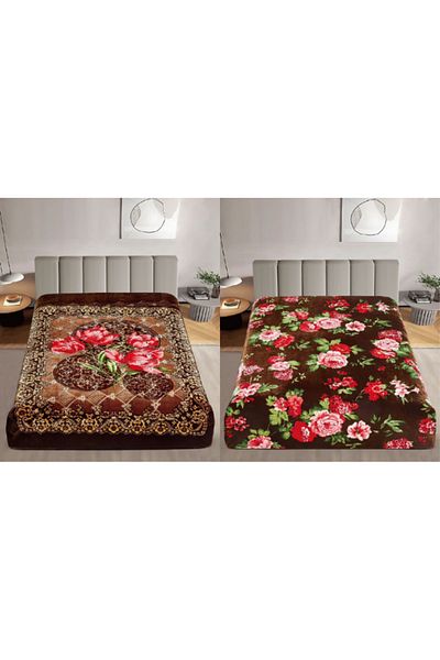smart home Luxury winter blanket, double-sided system, single size, weight 3 kg - size 220 x 160 cm