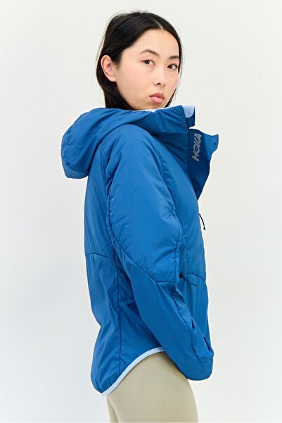 hoka Women Sportswear Fit Long Sleeves Running Jacket, Dark Blue