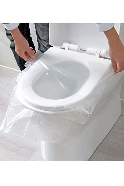 GENERAL 100-Piece Disposable Toilet Seat Cover Set