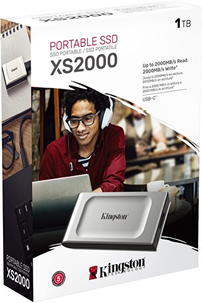 Kingston XS2000 Portable SSD, 1000GB Capacity
