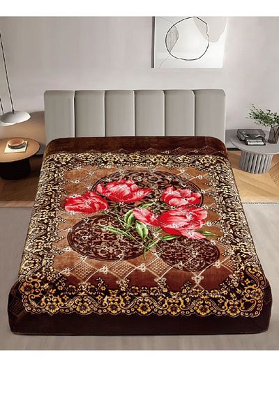 smart home Luxury winter blanket, double-sided system, single size, weight 3 kg - size 220 x 160 cm