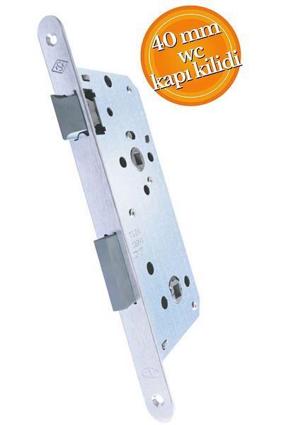 DAF 526 Silent Wc Lock Inickel Oval 40 mm