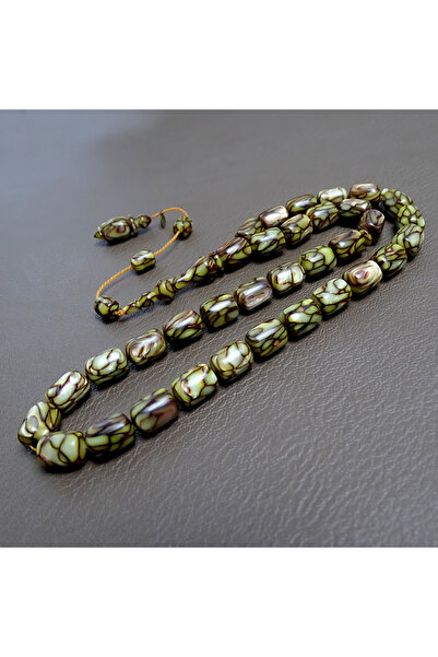 Tesbih Ruyasi مسبحة جالاليت فرنسية بتصميم جديد على شكل عروق القهوة مقاس 8 × 1...