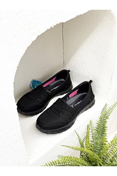 Forelli Lisa Front Elastic Orthopedic Mesh Sneaker Daily Shoes Women