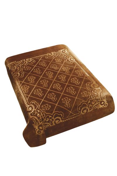 smart home Luxury Winter Blanket for Two People - Soft, Patterned, Two-Layer Blanket - Weight 4 kg - Size 200 x 230 cm