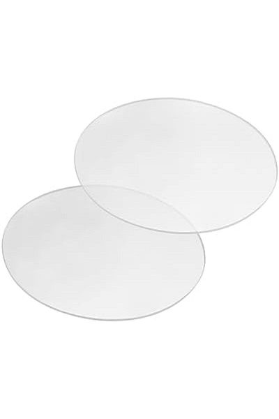 Generic Acrylic Cake Disc, 6.25 Inch, 2 Pack - Round Cake Decorating Disc, 1/8in Thick
