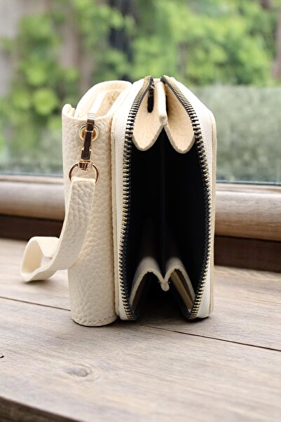 HFKY Πορτοφόλι μεγέθους μίνι τσάντα με φερμουάρ. Πορτοφόλι RY1004