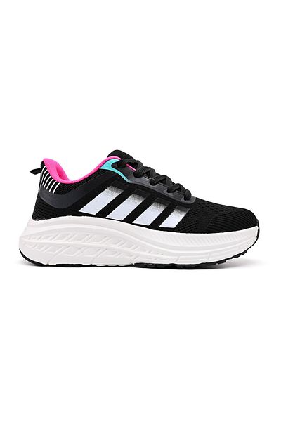 Tmall Pantofi sport pentru femei, ușori, material textil, D1370, negri