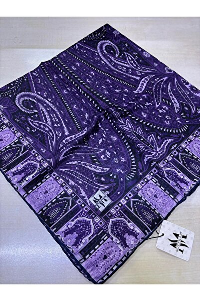 Mizge Scarf ΒΑΜΒΑΚΙ ΜΑΛΑΚΟ ΦΟΥΝΤΟΥΡΑ ΡΑΠΤΟΣ ΜΕ ΧΕΡΙ ΕΘΝΙΚΟ ΜΟΤΙΒΟ ΡΕΤΡΟ
