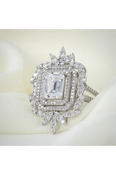 Mia Vento Effective Diamond İhtişam Güneşi Gümüş Yüzük