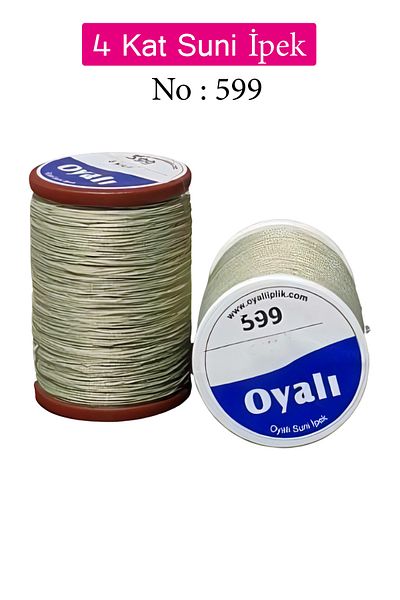 Royaleks Embroidered 4 Layers Rayon Yarn Needlework Needlepoint Beading Floss Crochet No:599