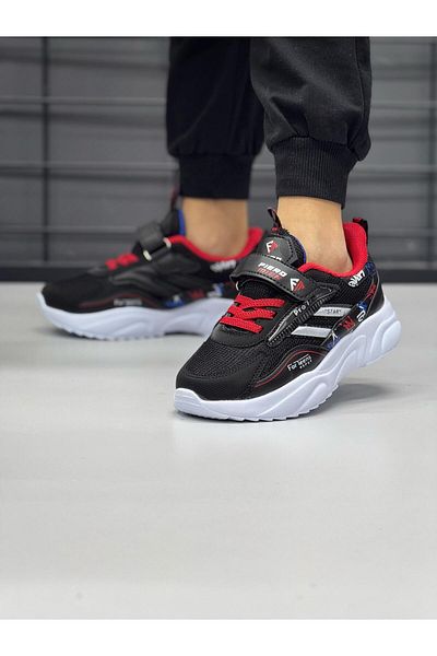 FIERO MIEN Boy's Black and White Casual Sports Sneaker Shoes
