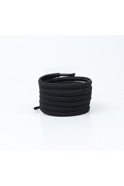 AiryFooT Thick Elastic Shoelaces 100 cm (Black)