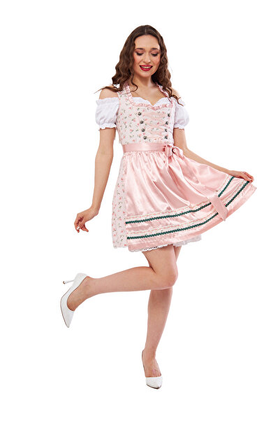 mbderoos Exquisite Dirndl "Lillia" Flowery / authentic cultural quality cloth...