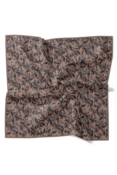 Levidor Thin Lightweight Cotton Floral Pattern Sport Scarf