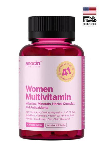 anocin Multivitamin Women's First in Tr with 41 Kinds - (Woman Multivitamin & Mineral Complex)