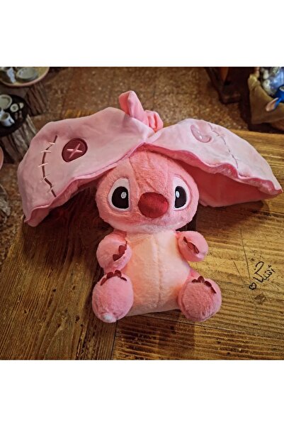 NB market لعبة ستيتش ليلو آنجل من القطيفة بسحاب 30 سم