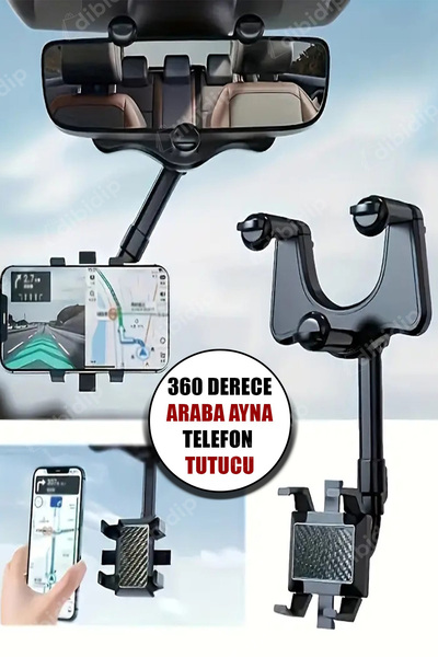 CMT 📱DİKİZ AYNASI TELEFON TUTUCU