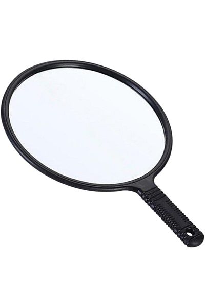 LA PERLA TECH Large Hand Mirror Makeup Mirror For Professional Salon Hair Cutting Bathroom