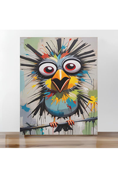 MorAnka Tuval&Boya MORANKA Sayılarla Boyama Tuval Seti Fırça Boya Dahil (Çıta...