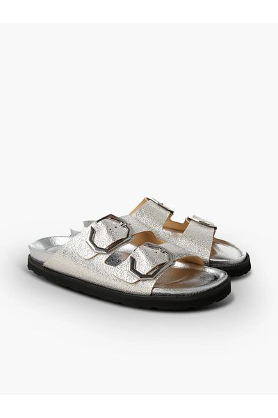 Genuins Παντόφλες για γυναίκες / κορίτσια GALIA G105679 Genuins Vegan Silver