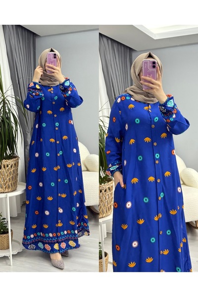 suphan tekstil ΓΥΝΑΙΚΕΙΟ ΦΟΡΕΜΑ ΒΙΣΚΟΥΡΑΣ ΜΕ ΤΣΕΠΕΣ