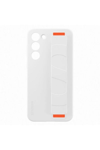 Samsung Samsung Case S23 Plus Silicon Grip Cover | White Color | EF-GS916TWEGWW