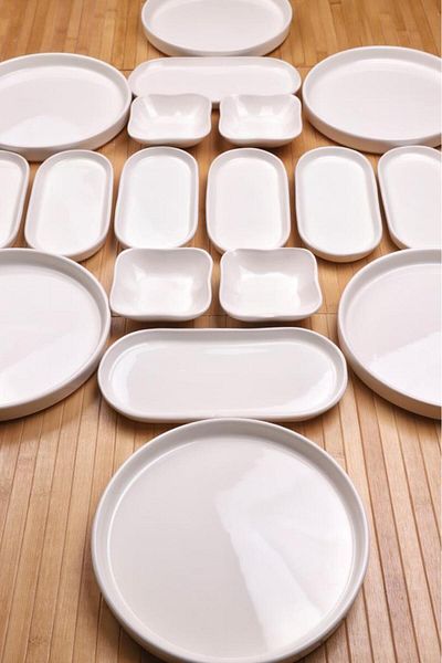 Atbyhome Ceramic Terra 18 Piece Breakfast Set for 6 People – Breakfast Set Presentation Set