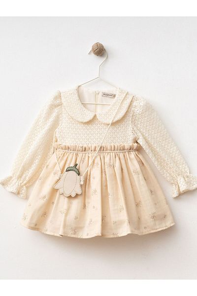 Cherrys Bebek Floral Bag Muslin Dress