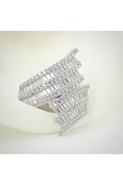 Mia Vento Effective Diamond Tutku Düğümü Sarmal Gümüş Yüzük