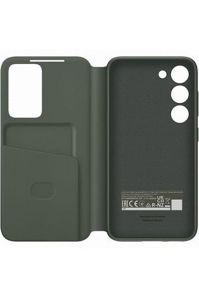 Samsung Samsung Cover S23 Smart View Wallet Case | Green Color | EF-ZS911CGEGWW