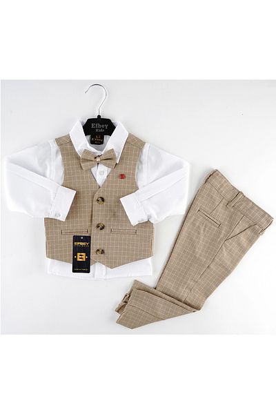 Mc Emirix Kids Wear Checked Vest