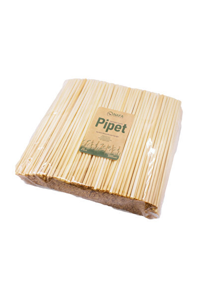 NAFA Buğday Sapı Ekolojik Pipet 20 Cm (500 ADET)