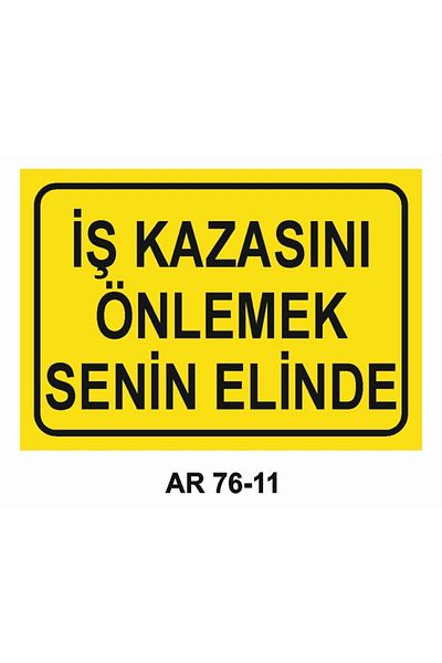 Outdoor One Work Safety Warning Sign 2 Pcs 21X29Cm