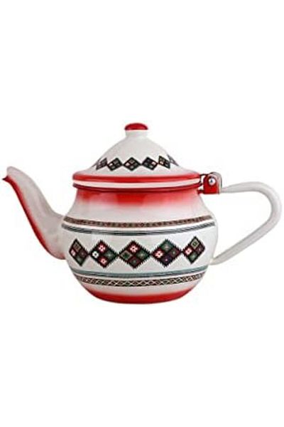 ALSAIF Practical 10 oz teapot from Saif, heat resistant, red