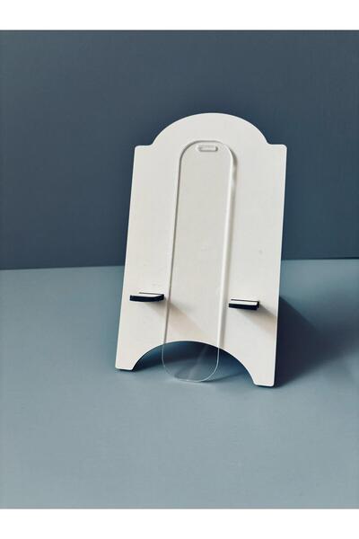 KendinYap Kitap Ayracı 13x3 cm kurdele delikli 2 mm 50 adet şeffaf pleksi