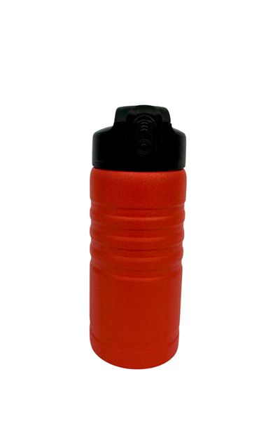Komano Pontika Flask and Water Bottle 500 Ml.304 Stainless Steel, Leak Proof, Automatic Straw Silicone Mouthpiece Lid