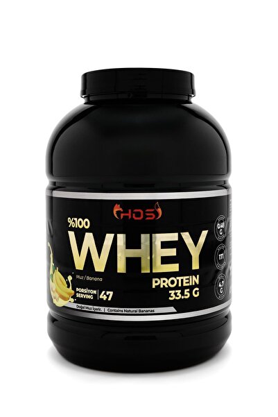HOS %100 Whey Protein | Muz Aromalı - 1540Gr