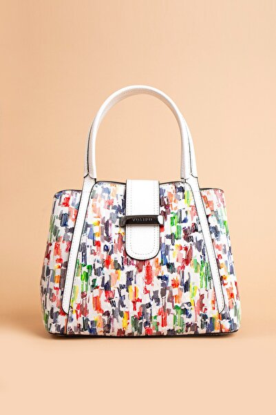 VOSTRO حقيبة يد نسائية مصنوعة يدويًا على الطراز الإيطالي مصنوعة من الجلد الطب...