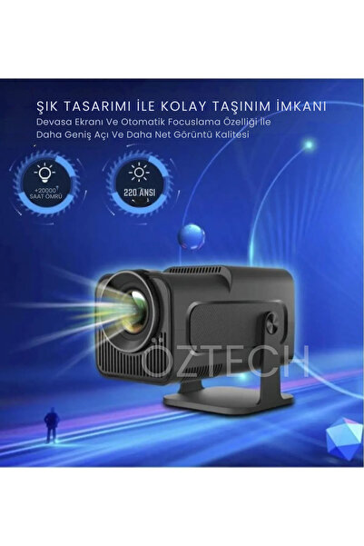 DTULTRA2 Hy320 Mini Taşınabilir Akıllı Android Sistemli Projeksiyon Cihazı
